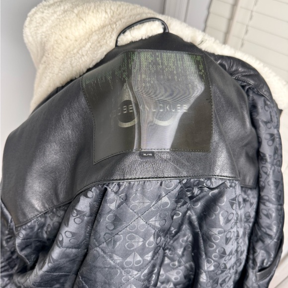 Moose knuckle leather bomber - Picture 9 of 16